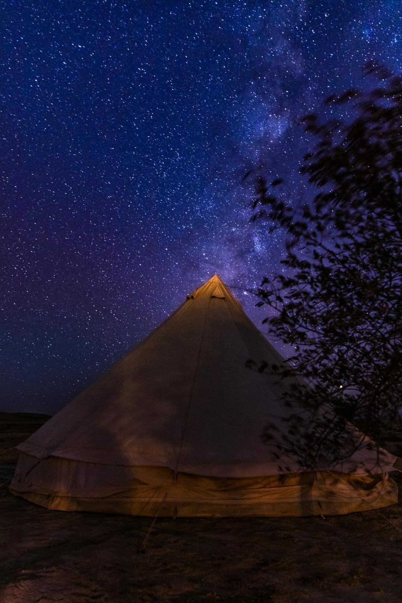 Hotel Skyline Eco-Camp Mitzpe Ramon Exterior foto